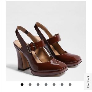 Sam Edelman cocoa Mary Jane heel